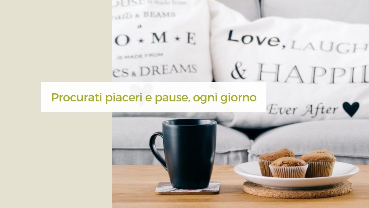 dedicarsi del tempo è importante