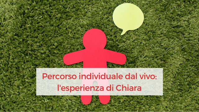 Percorso individuale dal vivo: l’esperienza di Chiara