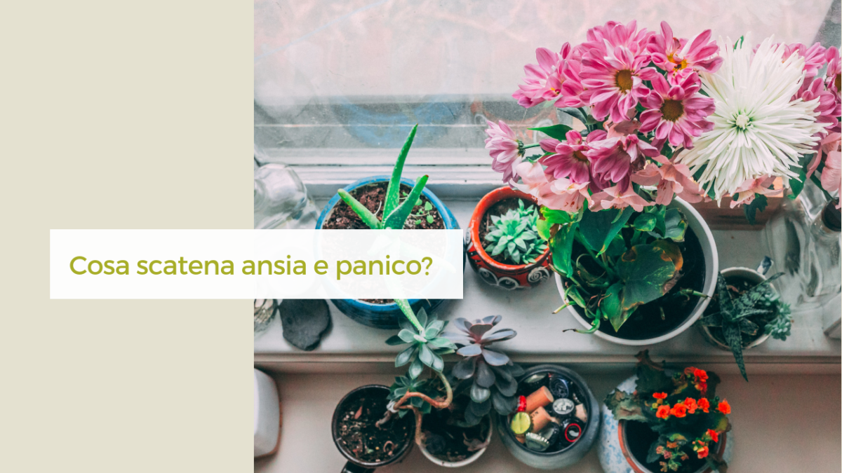 Cosa scatena l'ansia e il panico