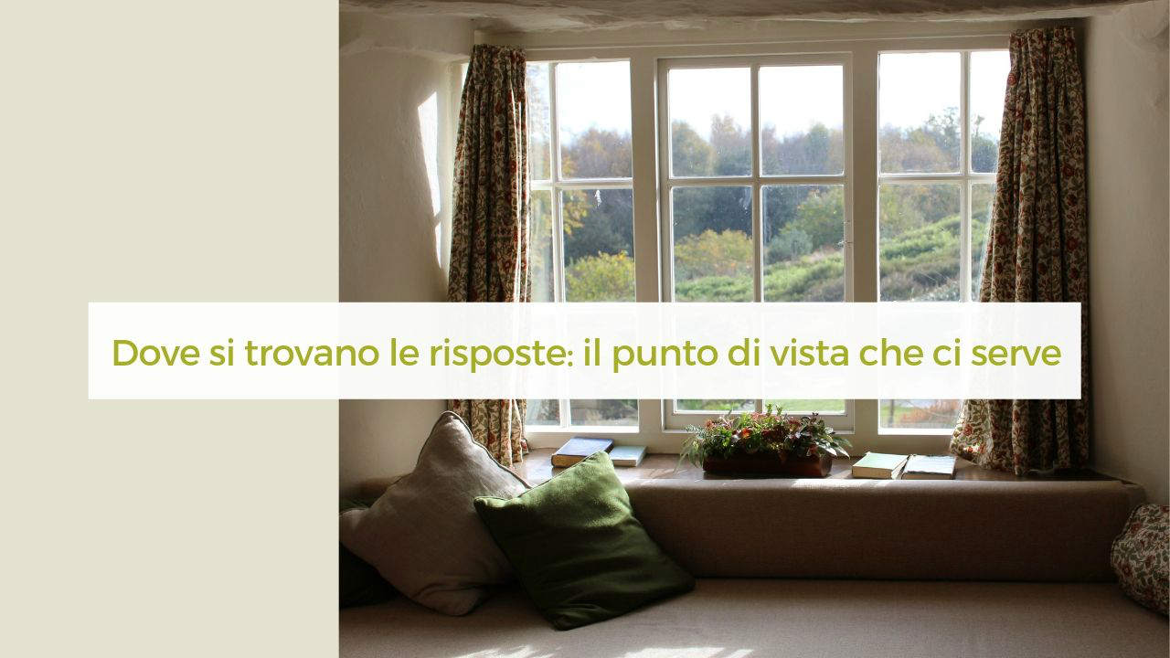 dove cercare le risposte quando stiamo male