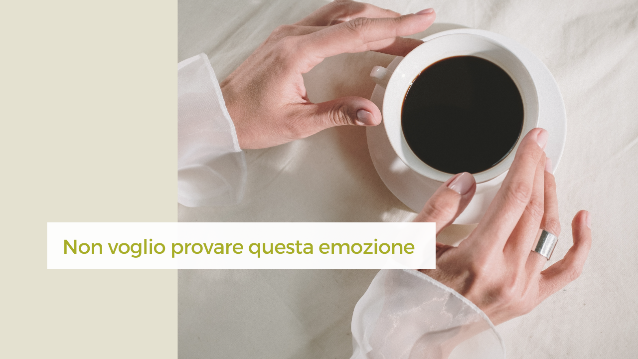 non voglio provare ansia